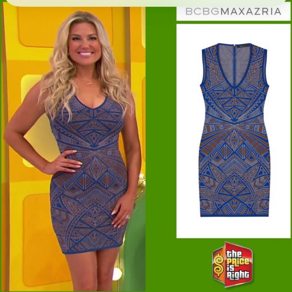 BCBG Multi Color Mini Dress